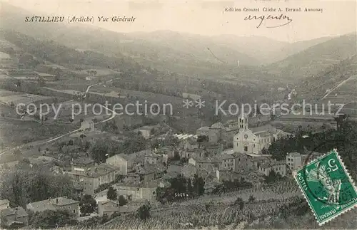 AK / Ansichtskarte Satillieu Vue generale Satillieu