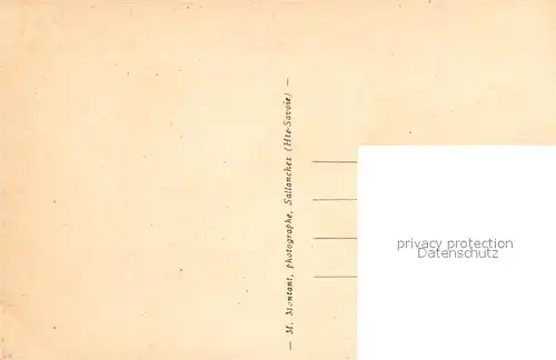 AK / Ansichtskarte Saint Martin sur Arve Panorama Pont et le Mont Blanc Alpes Saint Martin sur Arve