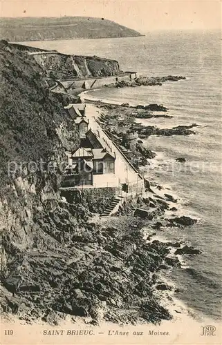 AK / Ansichtskarte Saint Brieuc_Cotes d_Armor L Anse aux Moines Saint Brieuc_Cotes d
