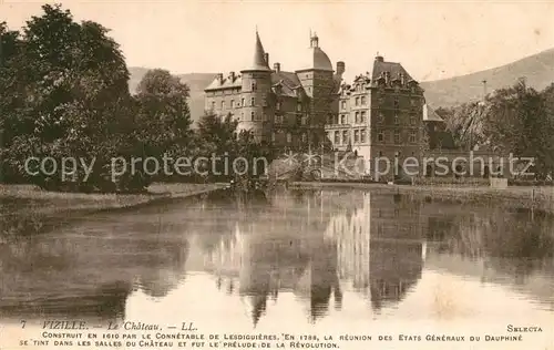 AK / Ansichtskarte Vizille Chateau Schloss Vizille