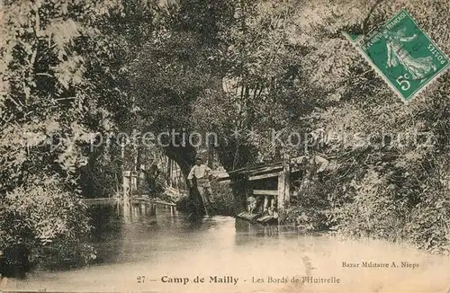 AK / Ansichtskarte Camp_de_Mailly Les Bords de l Huitrelle Camp_de_Mailly