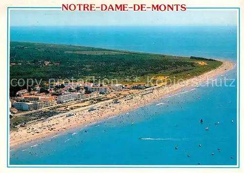 AK / Ansichtskarte Notre Dame de Monts Vue aerienne Notre Dame de Monts