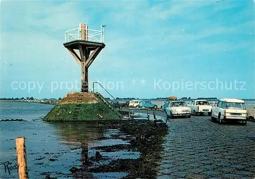 AK / Ansichtskarte Ile_de_Noirmoutier Passage du Gois pres d une balise Ile_de_Noirmoutier