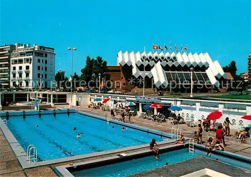 AK / Ansichtskarte Les_Sables d_Olonne Piscine et nouveau casino Les_Sables d_Olonne