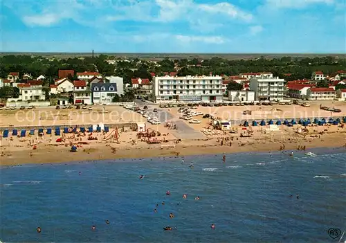 AK / Ansichtskarte Notre Dame de Monts La plage vue aerienne Notre Dame de Monts