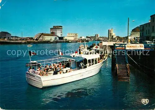 AK / Ansichtskarte Les_Sables d_Olonne Vedettes sablaises Embarcadere des Promenades en mer Les_Sables d_Olonne