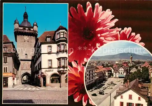 AK / Ansichtskarte Selestat_Bas_Rhin_Elsass La Tour Neuve vue vers les Vosges Selestat_Bas_Rhin_Elsass