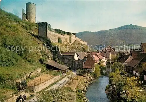 AK / Ansichtskarte Kaysersberg_Haut_Rhin Ruines du Chateau Kaysersberg_Haut_Rhin