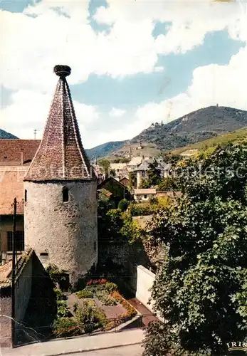 AK / Ansichtskarte Ribeauville_Haut_Rhin_Elsass Tour des Cigognes vestige des anciens remparts Ribeauville_Haut