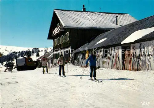 AK / Ansichtskarte Lautenbach_Haut_Rhin_Elsass Ferme Auberge Steinlebach Ecole de skis de fonds dans les Vosges Lautenbach_Haut