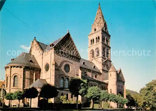 AK / Ansichtskarte Munster_Haut_Rhin_Elsass Temple Protestant Munster_Haut_Rhin_Elsass