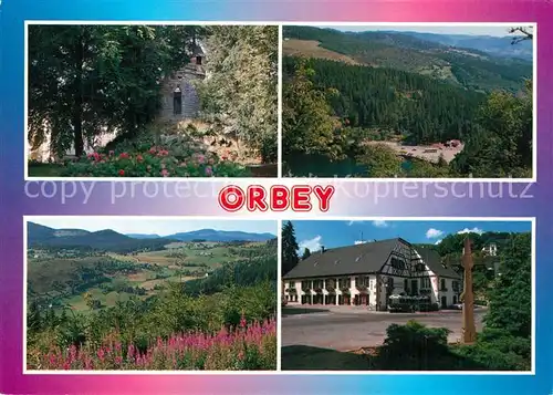 AK / Ansichtskarte Orbey_Haut_Rhin Vue panoramique Glaciere Lefebure Lac Blanc les Vosges Orbey_Haut_Rhin