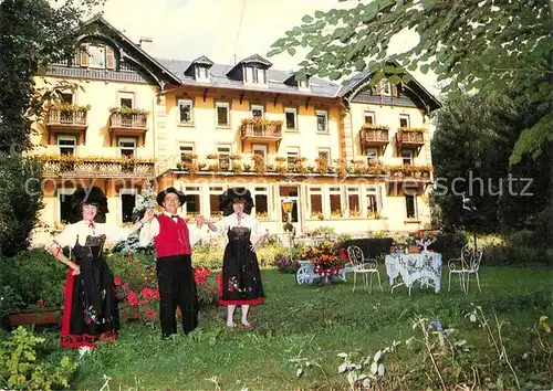 AK / Ansichtskarte Munster_Haut_Rhin_Elsass Centre de vacances Grand Hotel et Hotel du Parc Costumes Munster_Haut_Rhin_Elsass