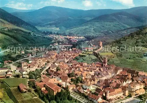 AK / Ansichtskarte Kaysersberg_Haut_Rhin Vue aerienne les Vosges Kaysersberg_Haut_Rhin