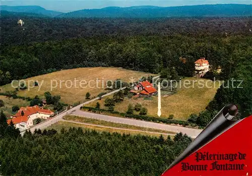 AK / Ansichtskarte Danne et Quatre Vents Pelerinage de Bonne Fontaine vue aerienne Danne et Quatre Vents