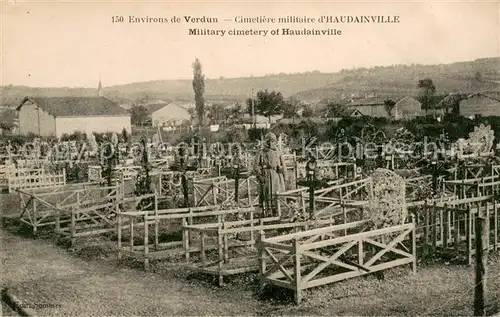AK / Ansichtskarte VERDUN_Meuse Cimetiere militaire d Haudainville Verdun Meuse