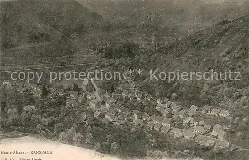 AK / Ansichtskarte Ranspach_Haut Rhin Panorama Ranspach Haut Rhin