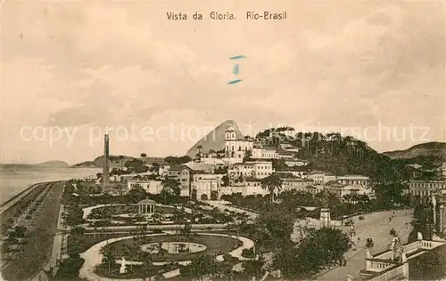 AK / Ansichtskarte Rio_de_Janeiro Vista da Gloria Rio_de_Janeiro