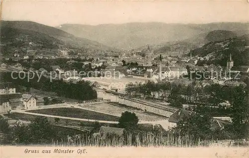 AK / Ansichtskarte Muenster_Haut_Rhin_Elsass Panorama Muenster_Haut_Rhin_Elsass