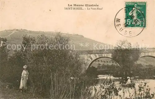 AK / Ansichtskarte Saint Mihiel Pont Neuf Saint Mihiel