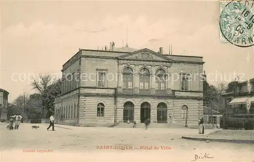 AK / Ansichtskarte Saint Dizier_Haute Marne Hotel de Ville Rathaus Saint Dizier Haute Marne