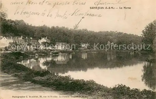 AK / Ansichtskarte Saint Jean les Deux Jumeaux Bords de la Marne Saint Jean les Deux Jumeaux