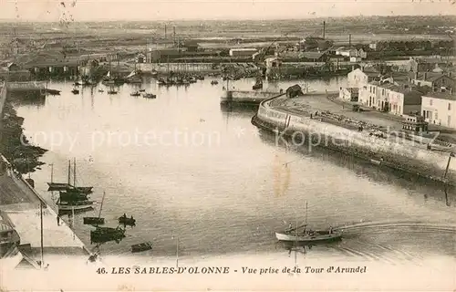 AK / Ansichtskarte Les_Sables d_Olonne Vue prise de la Tour d Arundel Les_Sables d_Olonne