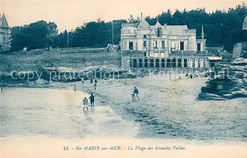 AK / Ansichtskarte Sainte Marie sur Mer La plage des grandes vallees Sainte Marie sur Mer