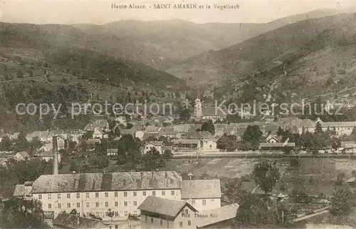 AK / Ansichtskarte Saint Amarin_Haut_Rhin_Alsace et le Vogelbach les Vosges Saint Amarin_Haut