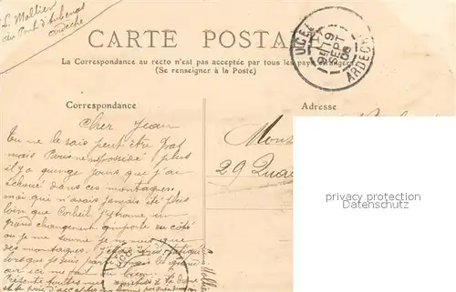 AK / Ansichtskarte Barnas Vue generale Village Route de Thueyts a Mayres Barnas