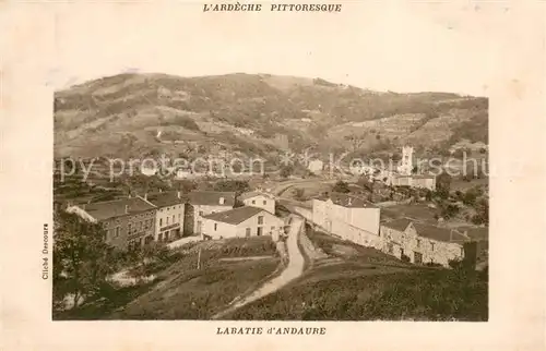 AK / Ansichtskarte Labatie d_Andaure Vue panoramique Labatie d Andaure