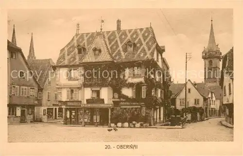 AK / Ansichtskarte Obernai_Bas_Rhin Au centre de la ville Obernai_Bas_Rhin
