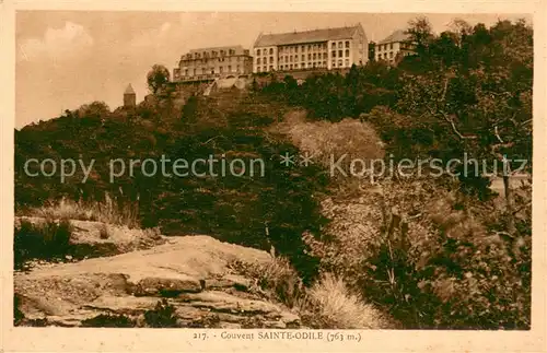 AK / Ansichtskarte Mont Sainte Odile_Mont Ste Odile Le Couvent Mont Sainte Odile