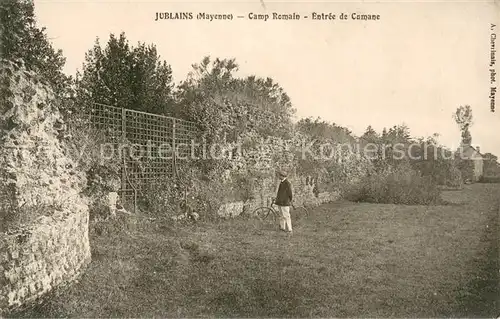 AK / Ansichtskarte Jublains Camp Romain Entree de Cumane Site archeologique Jublains