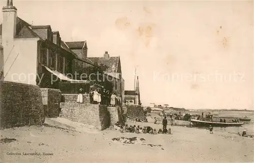 AK / Ansichtskarte Larmor Plage Restaurant de la plage Larmor Plage