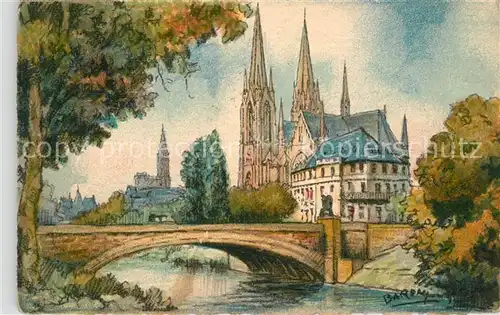 AK / Ansichtskarte Strasbourg_Alsace Eglise Saint Paul Strasbourg Alsace