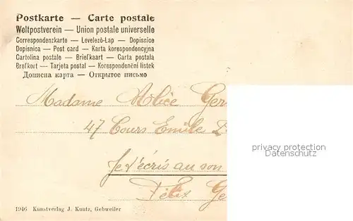 AK / Ansichtskarte Bitschweiler  Bitschweiler