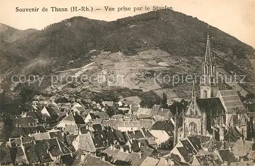 AK / Ansichtskarte Thann_Haut_Rhin_Elsass Vue prise par le Staufen Thann_Haut_Rhin_Elsass