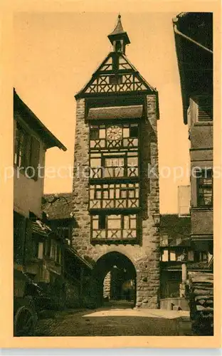 AK / Ansichtskarte Riquewihr_Haut_Rhin Le Dolder Riquewihr_Haut_Rhin
