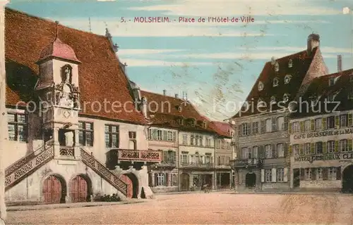 AK / Ansichtskarte Molsheim Place de l`Hotel de Ville Molsheim