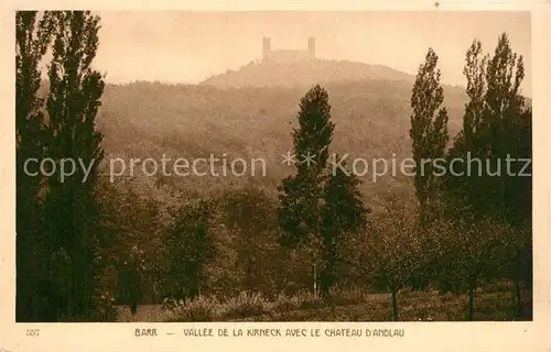 AK / Ansichtskarte Barr_Bas Rhin Vall?e de la Kirneck Barr Bas Rhin