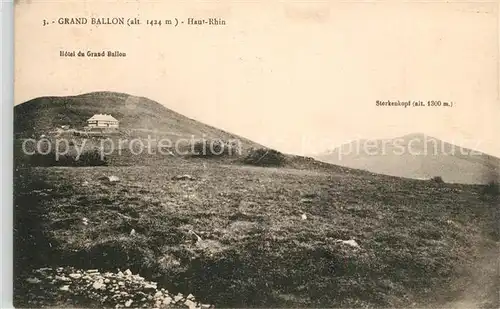 AK / Ansichtskarte Grand_Ballon Hotel de Grand Ballon Grand Ballon