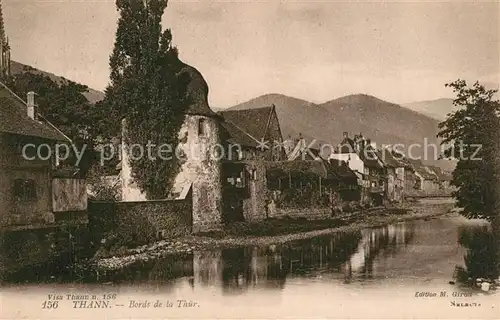 AK / Ansichtskarte Thann_Haut_Rhin_Elsass Bords de la Thur Thann_Haut_Rhin_Elsass