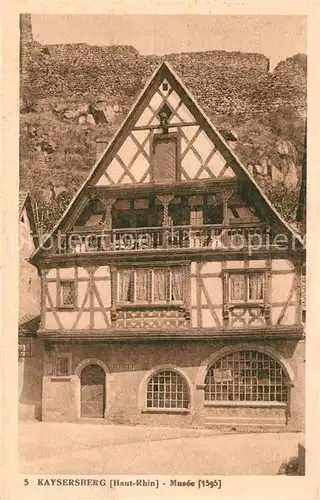 AK / Ansichtskarte Kaysersberg_Haut_Rhin Mus Kaysersberg_Haut_Rhin