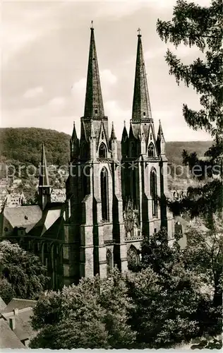 AK / Ansichtskarte Marburg_Lahn Elisabethkirche Marburg_Lahn