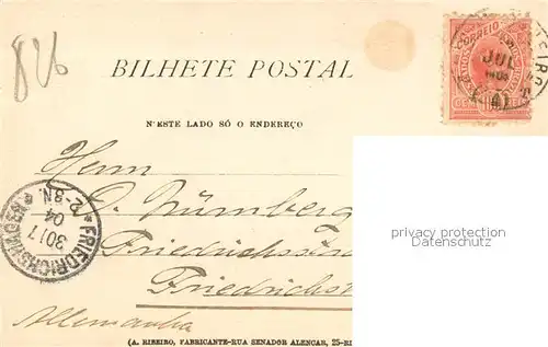 AK / Ansichtskarte Rio_de_Janeiro Partie am Fluss Rio_de_Janeiro