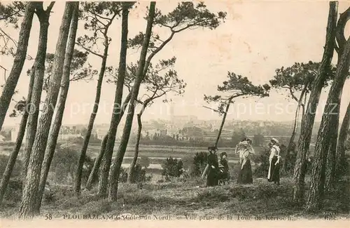 AK / Ansichtskarte Ploubazlanec Vue prise de la Tour de Kerroc h Ploubazlanec