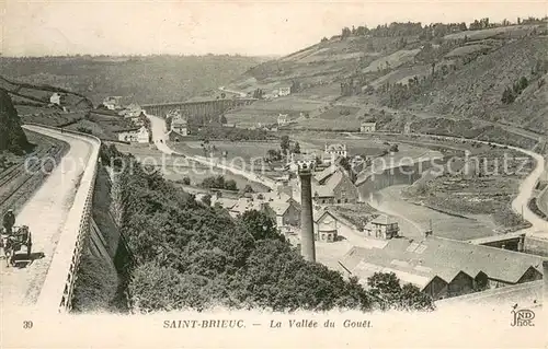 AK / Ansichtskarte Saint Brieuc_Cotes d_Armor Panorama Vallee du Gouet Saint Brieuc_Cotes d