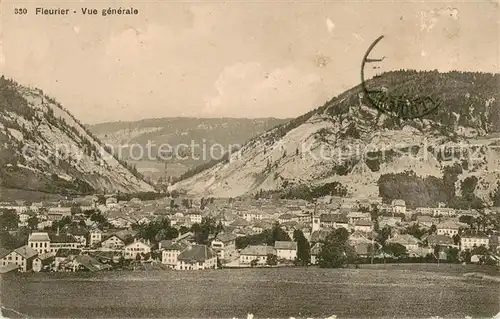 AK / Ansichtskarte Fleurier Vue generale Fleurier