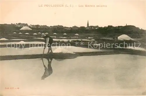 AK / Ansichtskarte Le_Pouliguen Les marais salants Le_Pouliguen